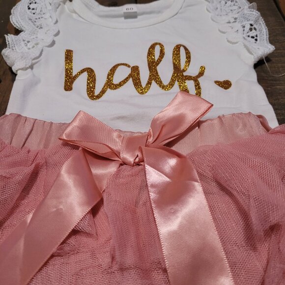 Baby Girl Half Birthday Outfit - Picture 4 of 4